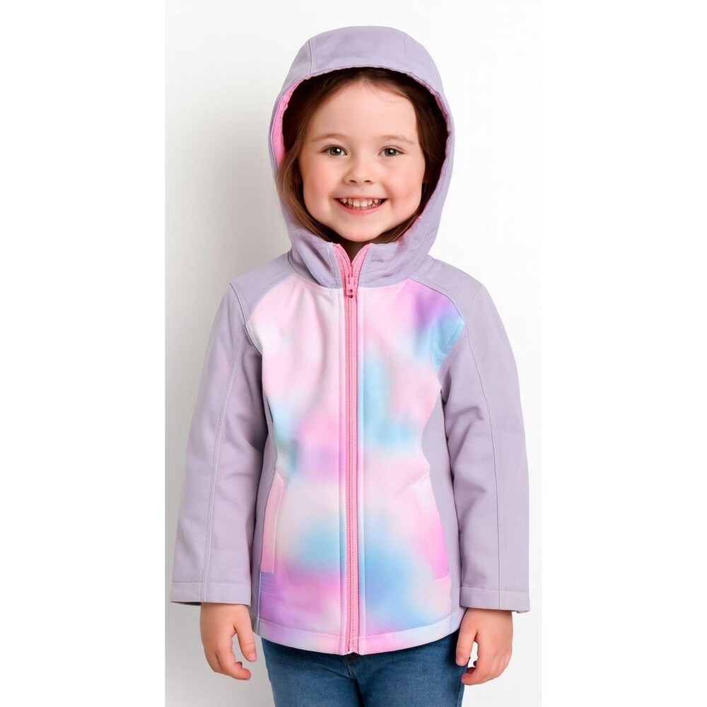Free Country Water Resistant Jacket Coat Zip Hooded Hoodie Winter GIRLS Kids 5/6